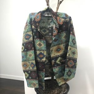 cool patterned jacket